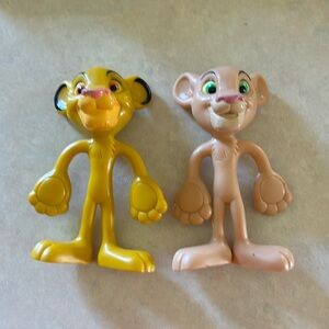 So cute! Original Disney Bendin Friends Simba and Napa So cute!